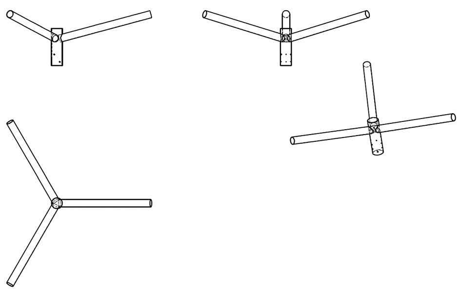 Ausleger 76mm 60mm 3f ST Zubehör