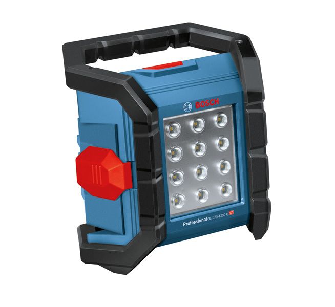 LED-Bauleuchte 12W IP64 Professional Kst 5300K 12LEDs 1200lm 14,4-18V m.LM