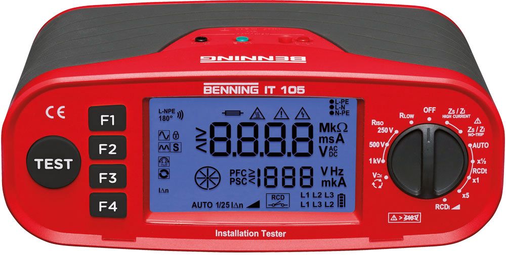 Installationsmessgerät digi RCD/FI