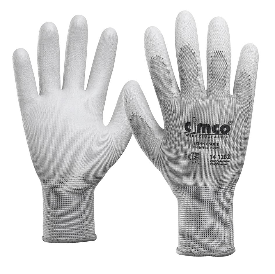 Schutzhandschuh XL Nylon Anti-Rutsch Mit Anti-Rutsch-Beschichtung
