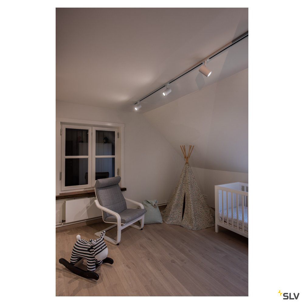 Schienenstrahler 50W GU10 ws mt IP20 1Ph Alu