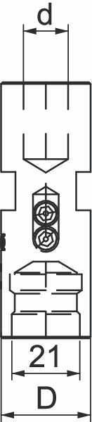Anschlusssystem V2A unbeh Edelstahl (V2A)
