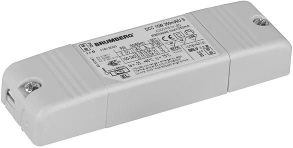 LED-Trafo 1-15W 350mA 43V IP20 Kstgeh stat 115x34x19mm