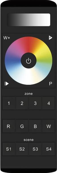 Fernbedienung 4f Funk sw vorprogr Unidirektional Lernfähig