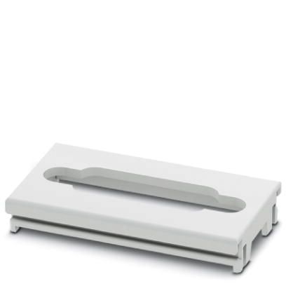 Elektronik-Leergehäuse 7x25x45mm Kst unbeh RAL7035
