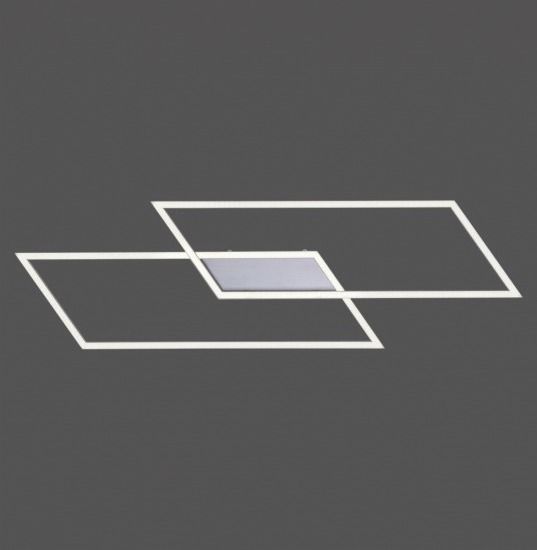 LED-Deckenanbauleuchte INIGO 35W 3000K 1750lm gr Konv IP20 836x242x68mm