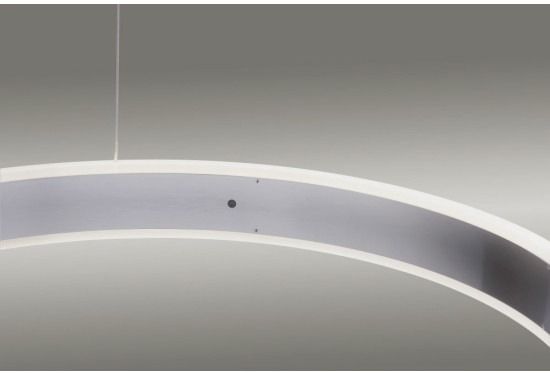 LED-Pendelleuchte 60W ARINA 3400lm gr Konv sym 2LEDs LED nicht austauschbar