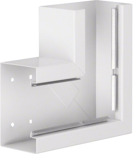 Flachwinkel GEB-K UT 83x130mm ST ver-ws hfr besch RAL9016