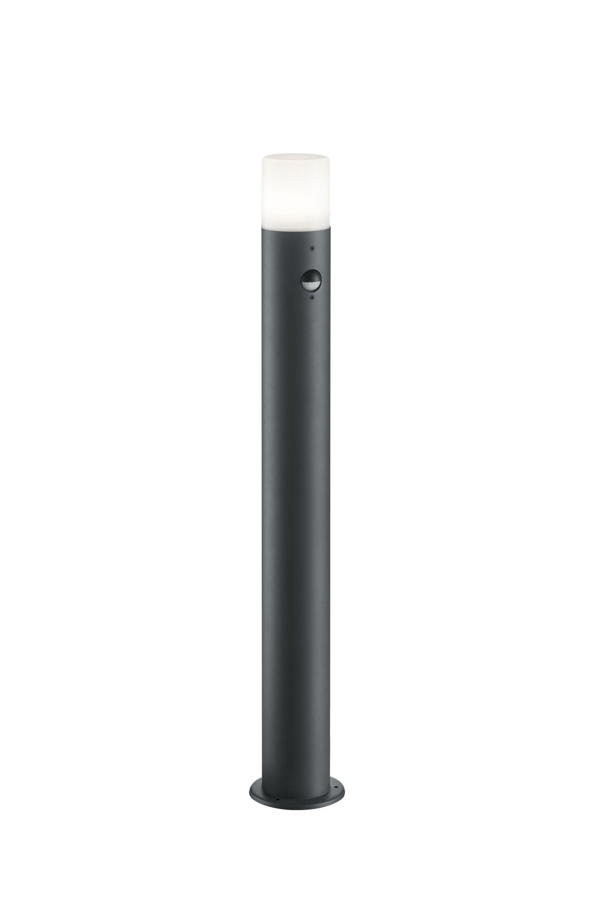 Pollerleuchte 28W HOOSIC E27 anth Alu HV IP44 Kst_opal BWM