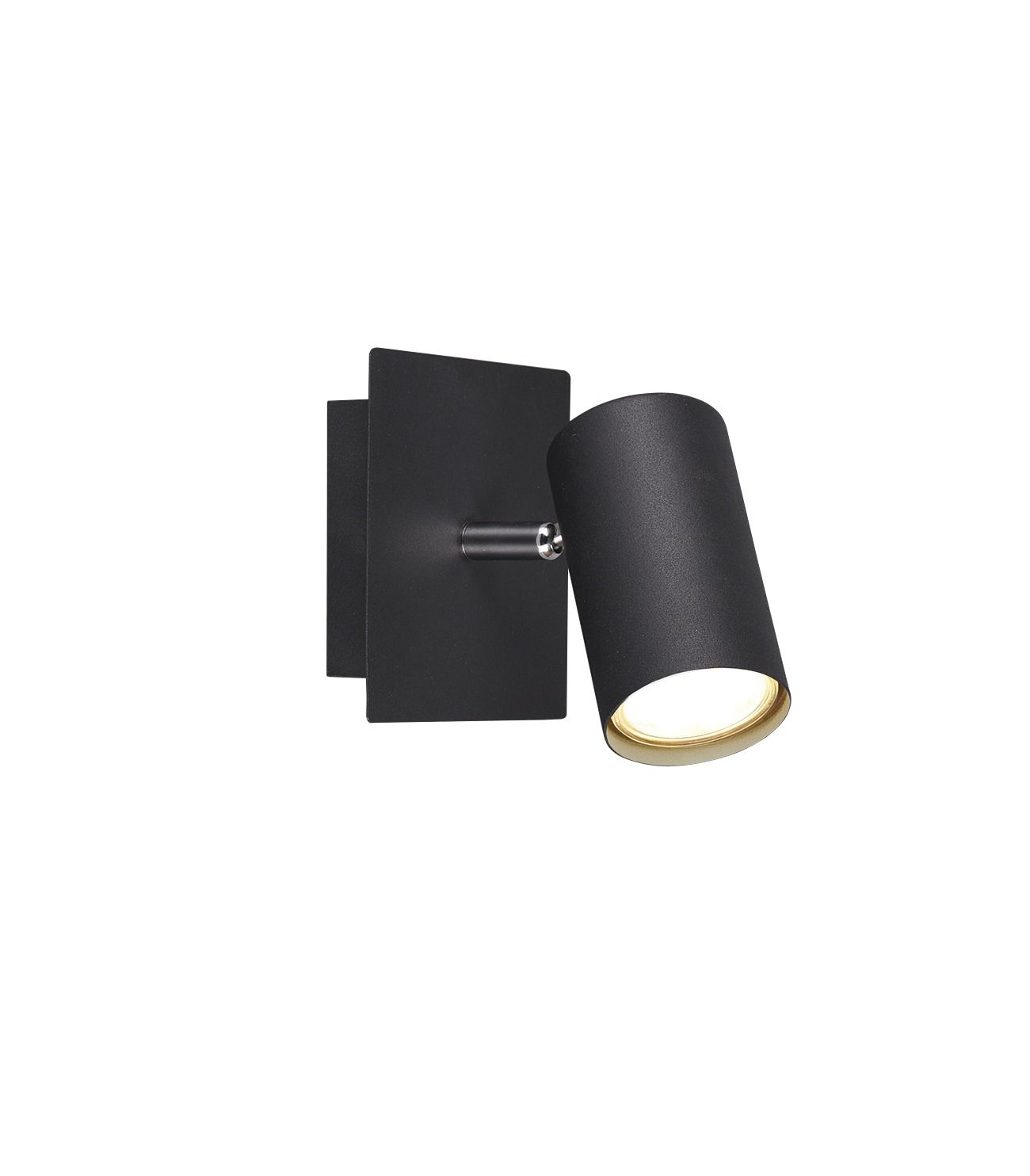 LED-Wandanbauleuchte MARLEY 35W sw IP20 GU10 150x120x120mm