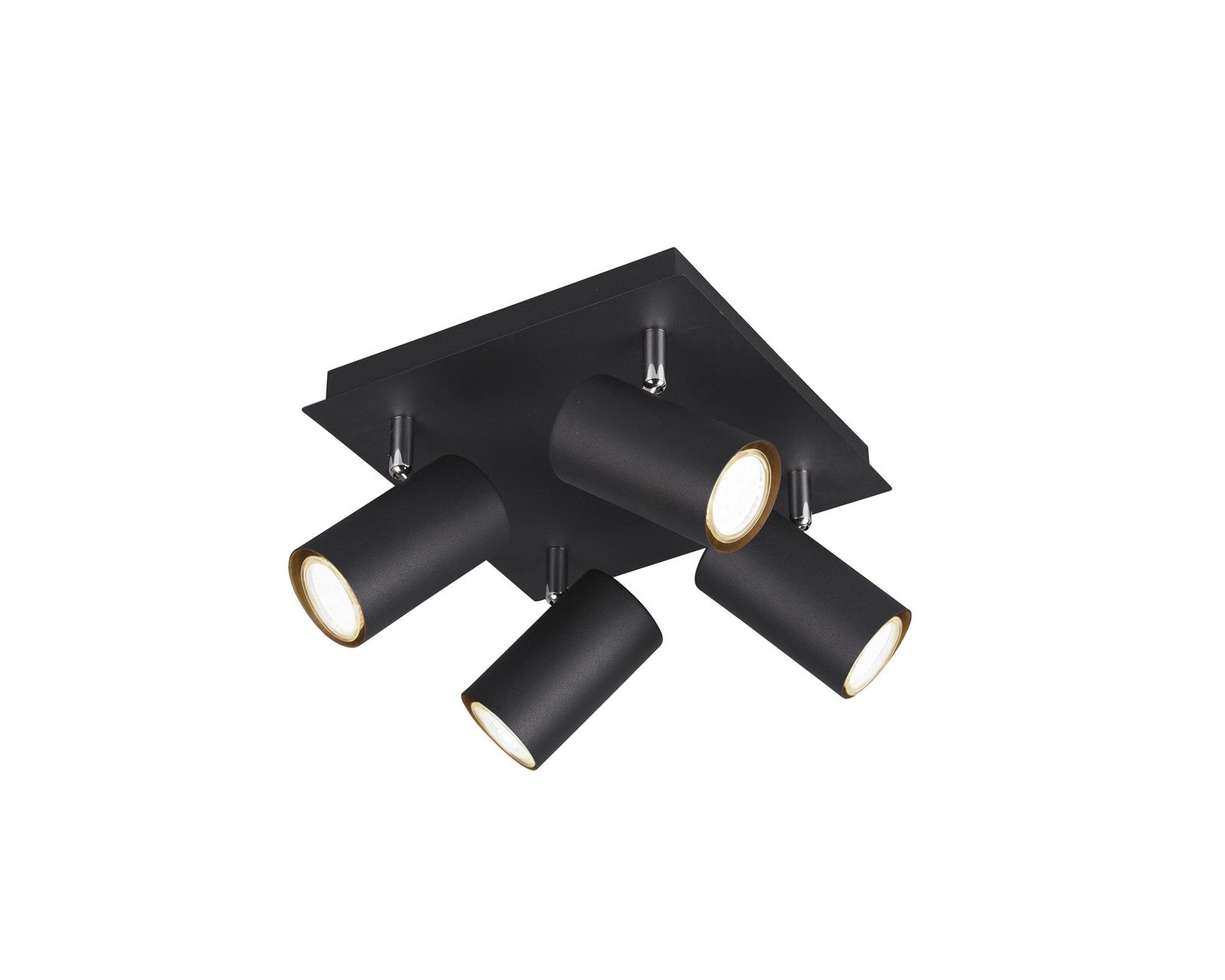 LED-Deckenanbauleuchte MARLEY 35W sw IP20 GU10 240x240x150mm