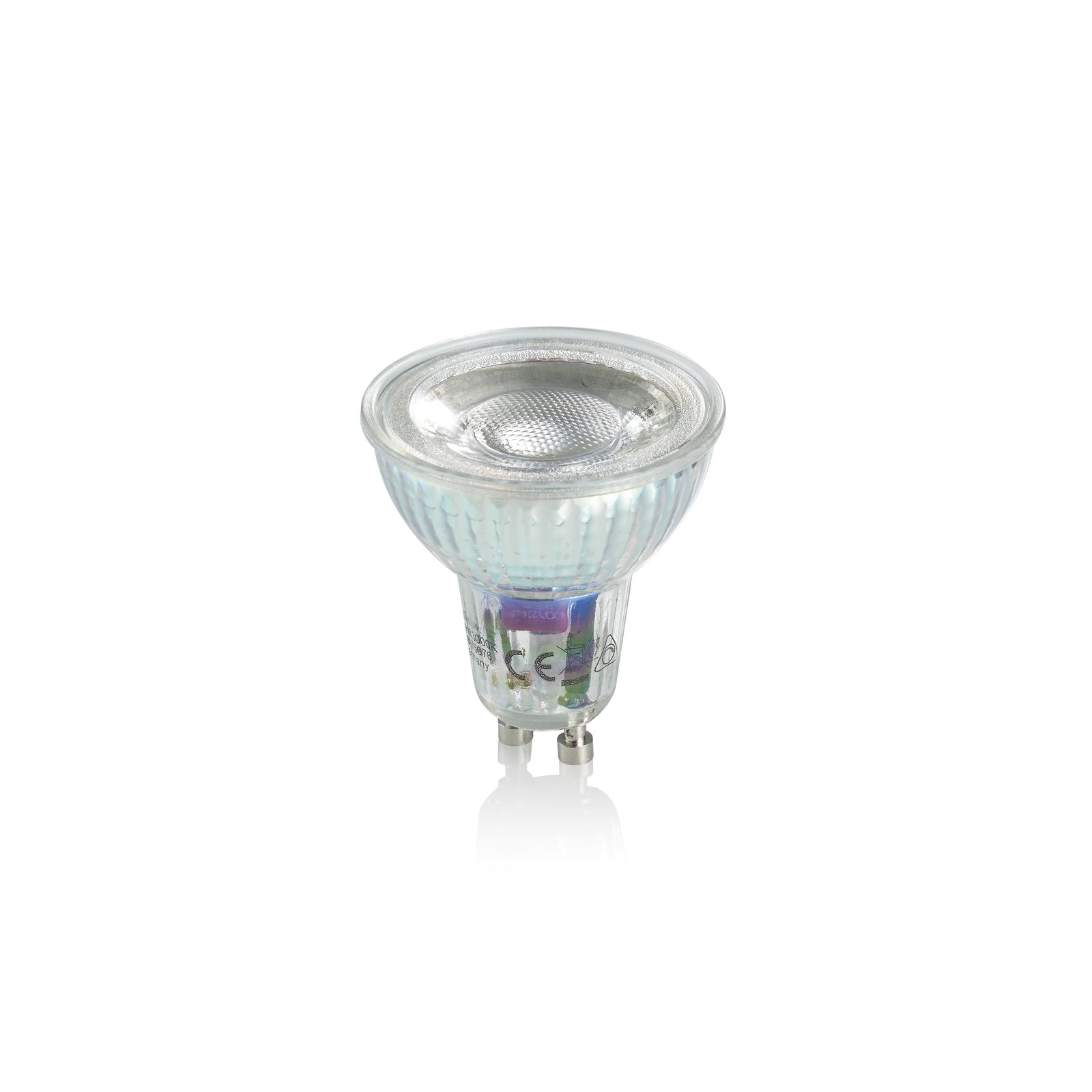 LED-Reflektorlampe GU10 5W 3000K 400lm F dim kl ws dimmbar Ø50x53mm 230V