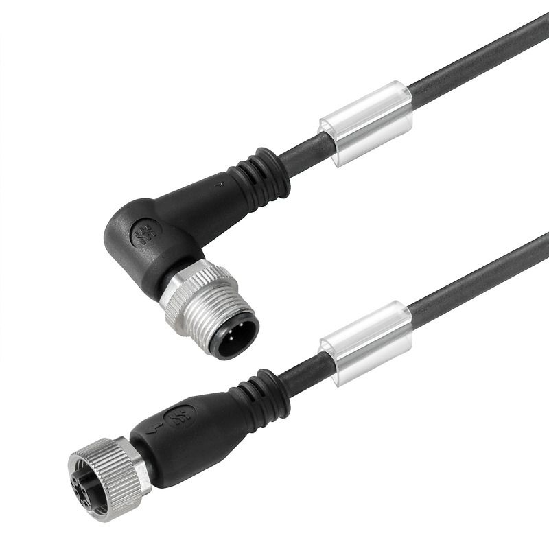 Sensor-Aktorkabel 3p 6,8m M12 Male abgew M12 PUR Polyurethan (PUR) hfr