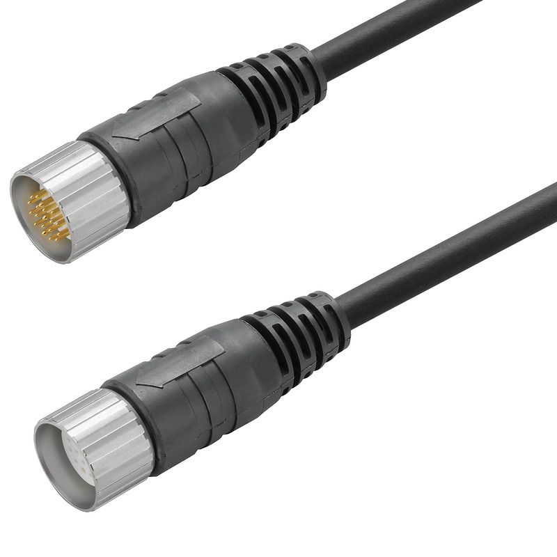 Sensor-Aktorkabel 19p 15m M23 Male ger M23 PUR hfr Polyurethan (PUR)