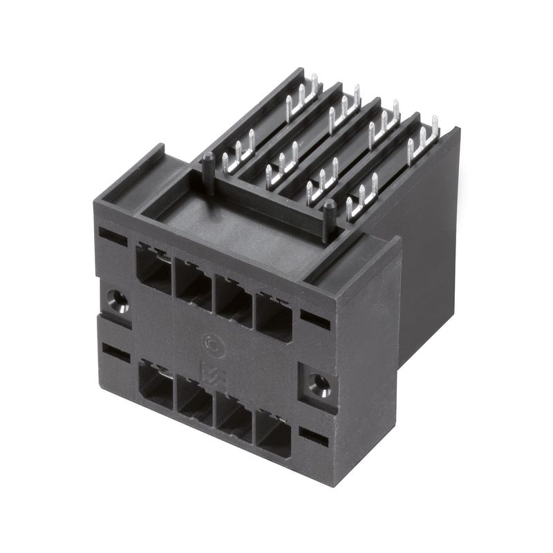 Platinenstecker Stift 10p sw 2re 7,62mm zinn THR