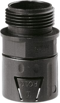 Wellrohrverschraubung PA Ø15,8mm 1/2Zoll 12,8mm(1/2) Polyamid (PA) IP66 ger Gew