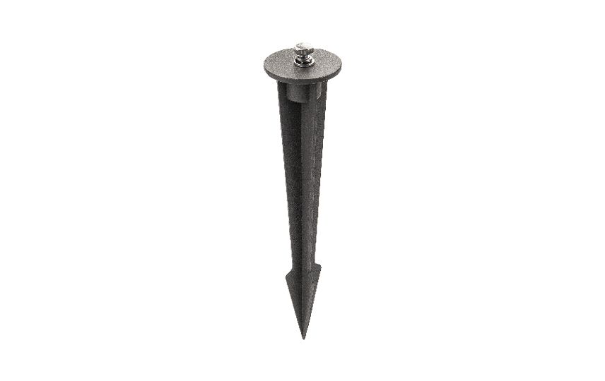 Erdspieß graphit HOVDEN Alu L207mm B44mm H207mm