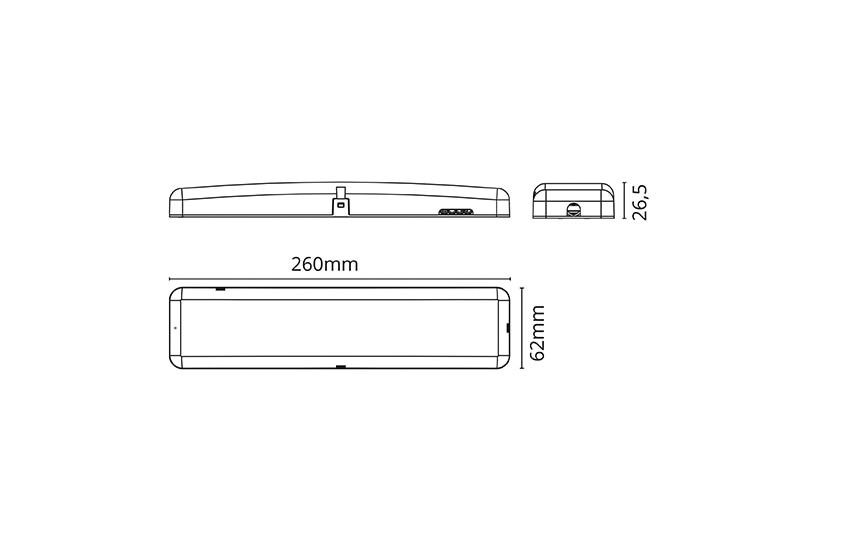 LED-Steuerung 0-20W 250-900mA 24V IP20 dim Dimmung Phasenabschnitt Kstgeh stat