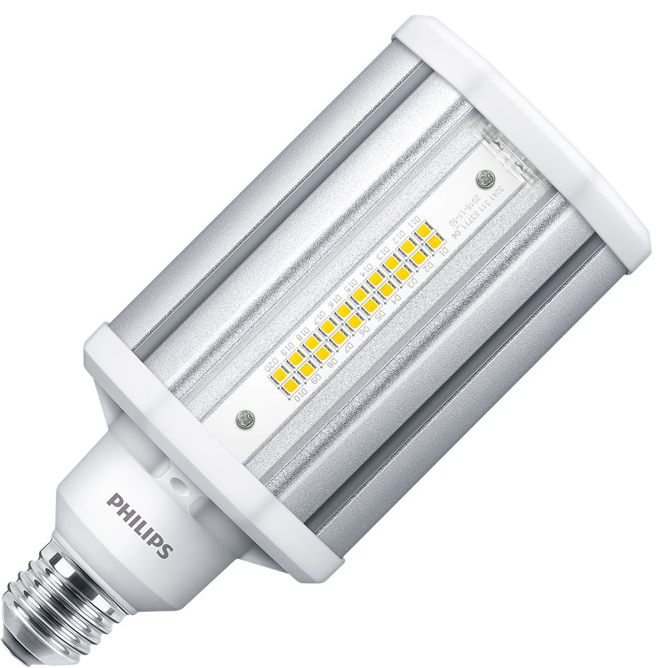 LED-Röhrenlampe E27 TrueForce 42-57W ws 3000K 5700lm kl 360° AC Ø84x178mm