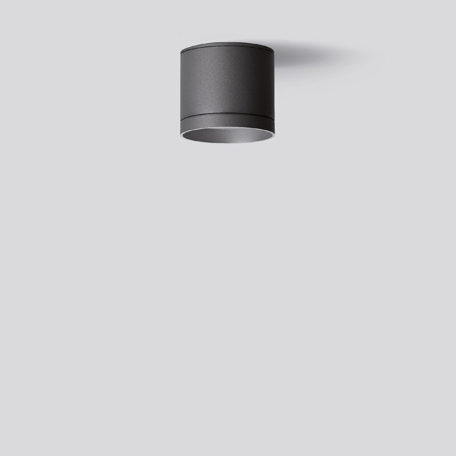 LED-Anbaustrahler 19,3W 3000K 2233lm Alu Konv DALI Dimmung DALI 1LED IP65 graphit