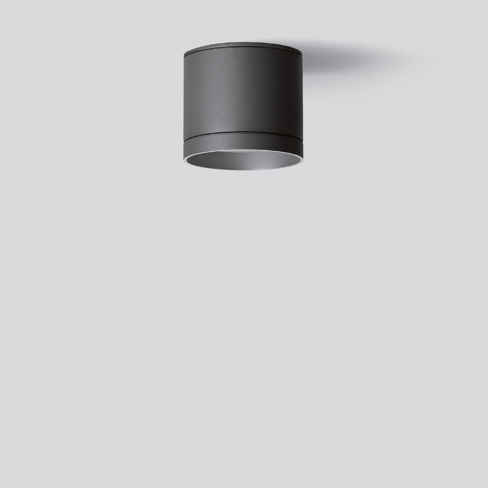 LED-Anbaustrahler 27W 3000K 2827lm Konv DALI Dimmung DALI 1LED Alu IP65 graphit