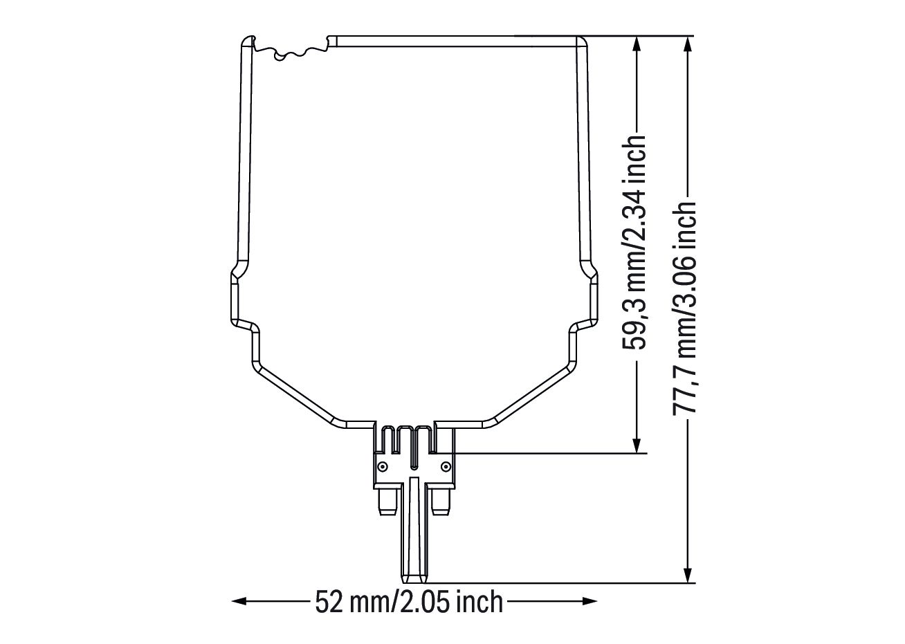 Bauelementestecker gr steckb 25,9mm