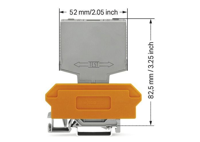 Schaltrelais 1Ö IP20 10x70,2x50mm Steckanschl