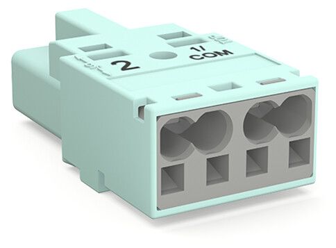 Steckverbinder Gebäude 2p Federzug 250V 25A 4qmm 1