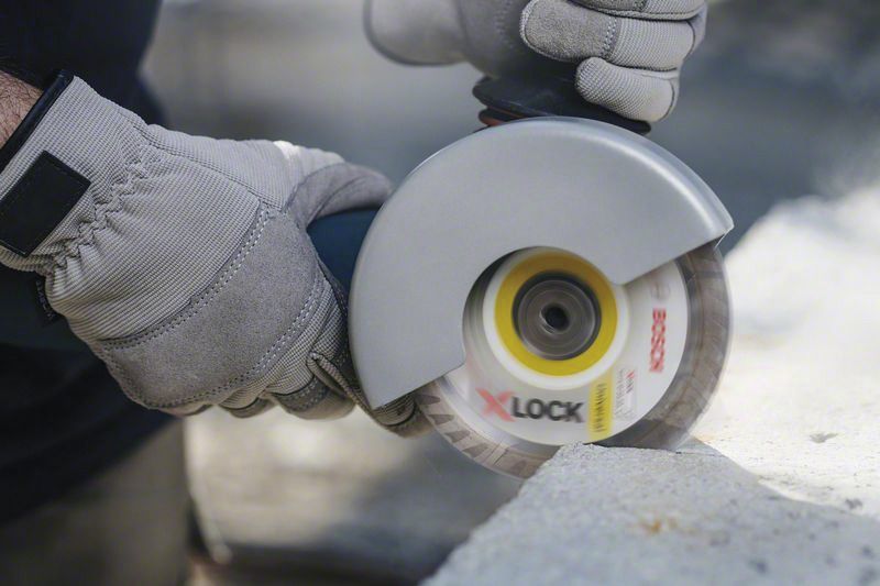 Diamant-Trennscheibe X-LOCK 125x12mm f.Backstein f.Beton