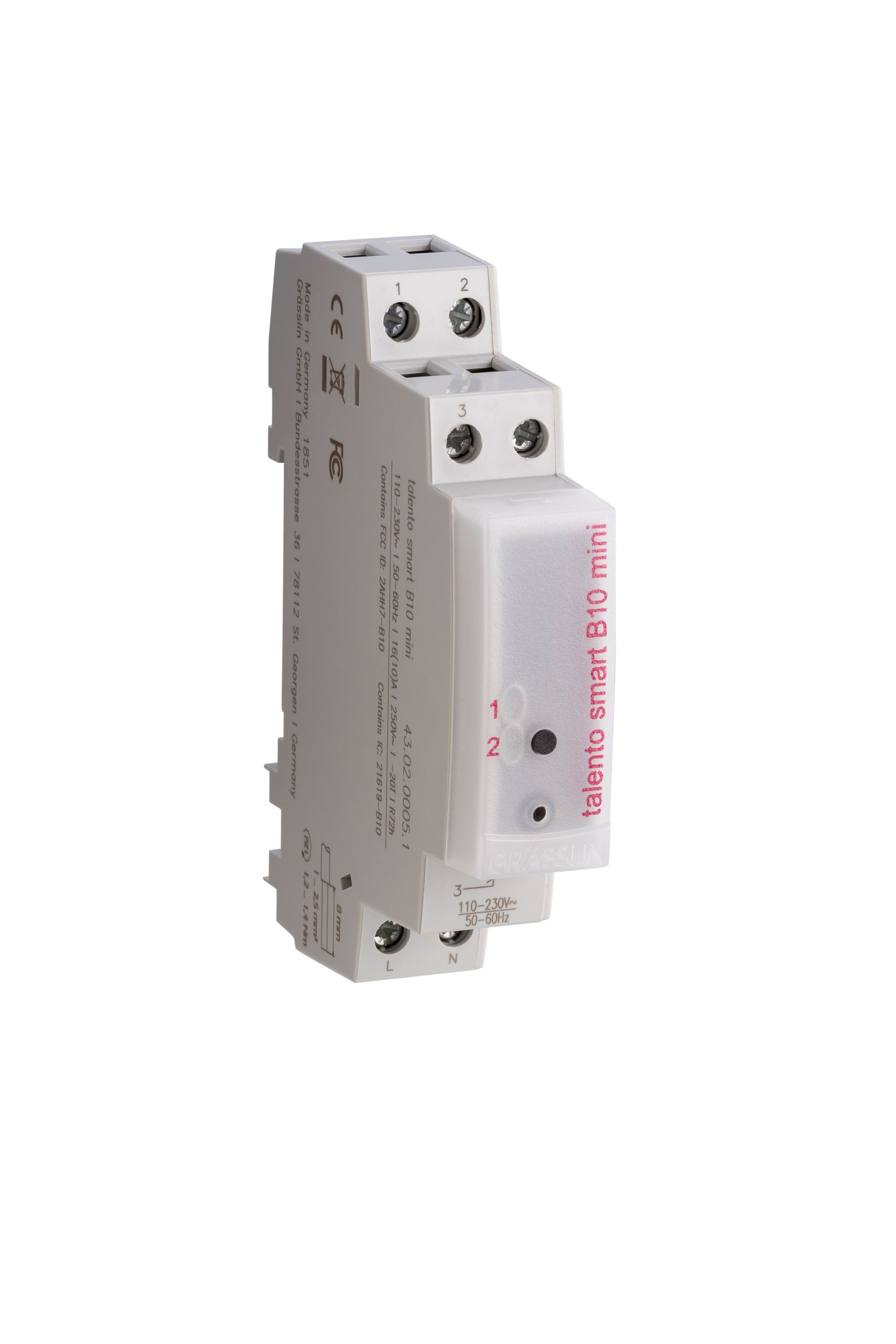 Schaltuhr digi 230VAC 1kan 72h 1TE BT REG 24h Bluetooth 24 h Programm