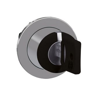 Schlüsselschalter 3stuf rnd Ø30,5mm Tastend