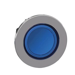 Drucktaster Front 1f bl bel.b Ø30,5mm rnd Geeignet für Beleuchtung IP66