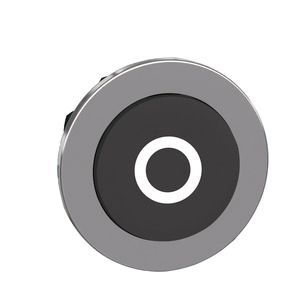 Drucktaster Front 1f sw Ø30,5mm rnd IP66 Tastend