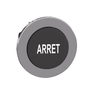 Drucktaster Front 1f sw Ø30,5mm rnd IP66 Tastend