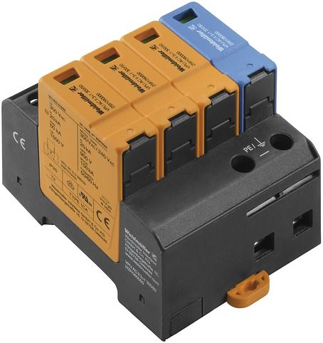 Überspannungsableiter IT 230VAC 1,5kV TN/TN-CNetzform-/TN-S/TT 4TE 20kA opt