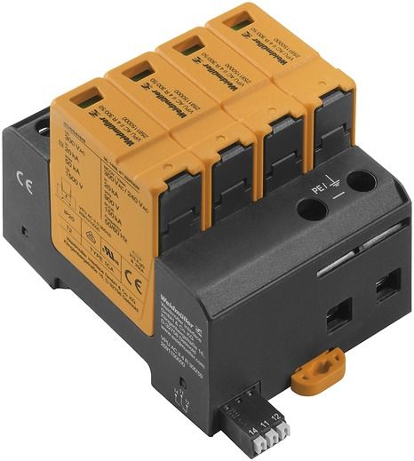 Überspannungsableiter TN/TN-CNetzform-/TN-S Netzform-TN/TN-C/TN-C-S/TN-S 230VAC 4TE