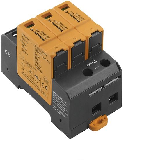 Überspannungsableiter TN/TN-CNetzform- 230VAC Netzform-TN/TN-C/TN-C-S 1,5kV 3TE