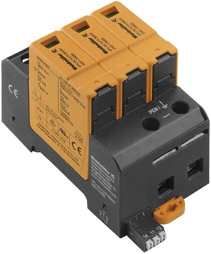 Überspannungsableiter TN/TN-CNetzform- 230VAC Netzform-TN/TN-C/TN-C-S 1,5kV 3TE