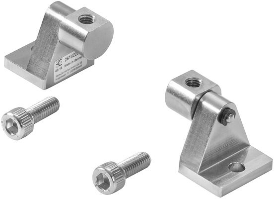 Befestigungsset L20mm B32,5mm H26,7mm MS farblos