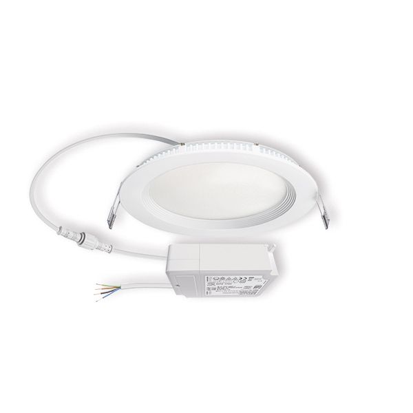 LED-Einbaustrahler 9,5W ELSA-2 4000K Alu 900lm Konv Dimmung DALI 1LED IP20 ws mt