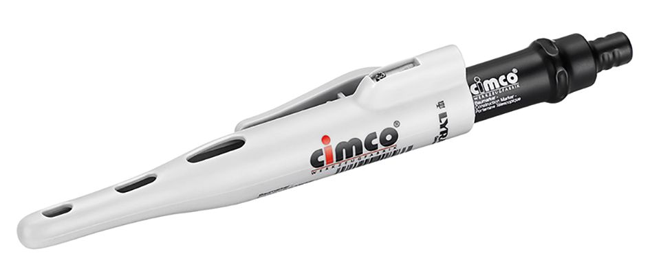 Tieflochmarker graphit L=160mm rundspitz