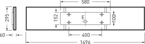 LED-Panel Siella 40W 4000K 4400lm