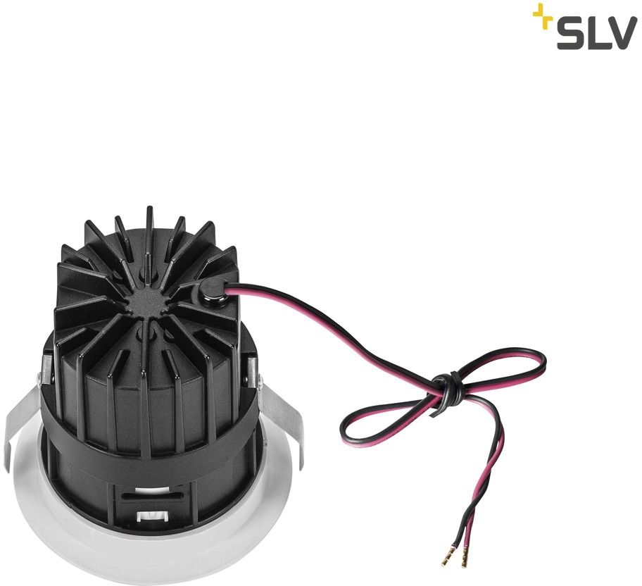 LED-Einbaustrahler 7,7W Konv ws mt IP20 RF:mt 1LED Alu