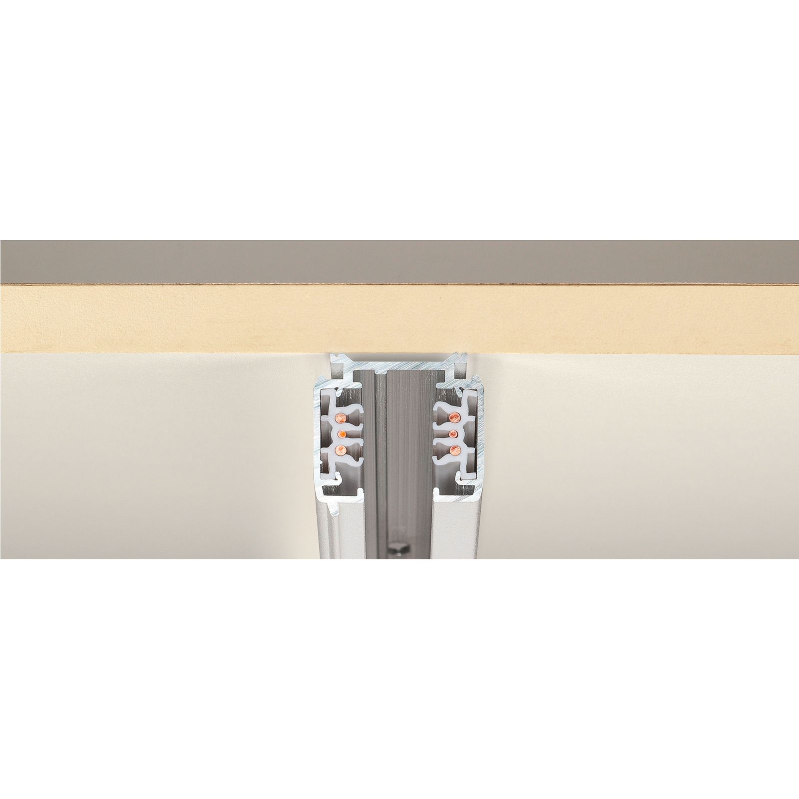 Stromschiene 3ph 4000mm ws 220-250V Alu Bus Busfähig 36x36mm rechteck