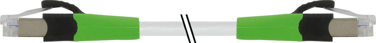 RJ45 St. 0° / RJ45 St. 0° Patchkabel gr Cat5 IP20 1,5m 1:1 26qmm