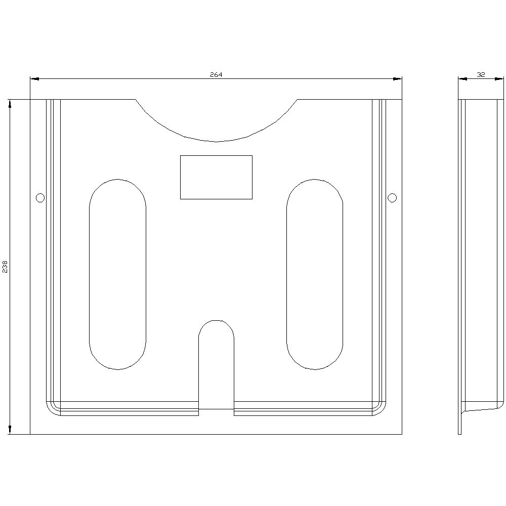 Schaltplantasche Kst selbstkleb Befestigung selbstklebend