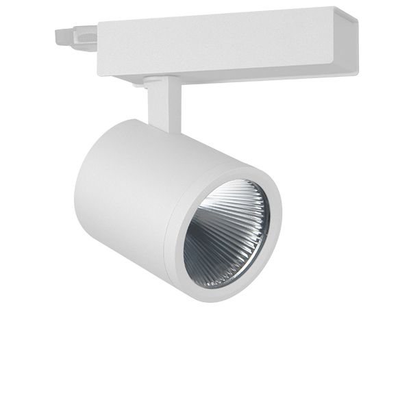 LED-Schienenstrahler 48W Scout 3000K Alu 5190lm Konv Dimmung DALI 1LED IP20 ws mt