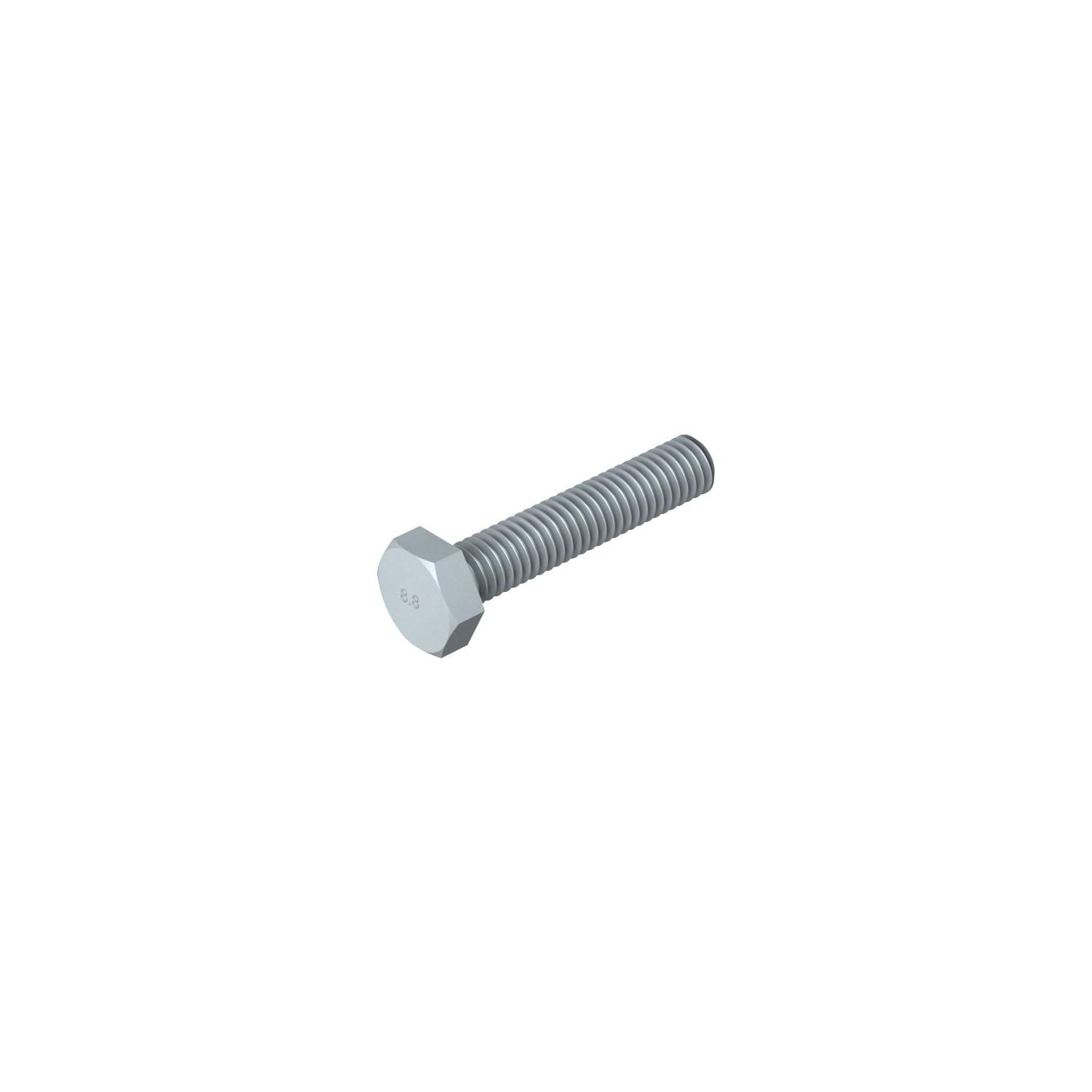 Sechskantschraube M6x30mm SW10 ST 8.8 SKT-Schr unbeh