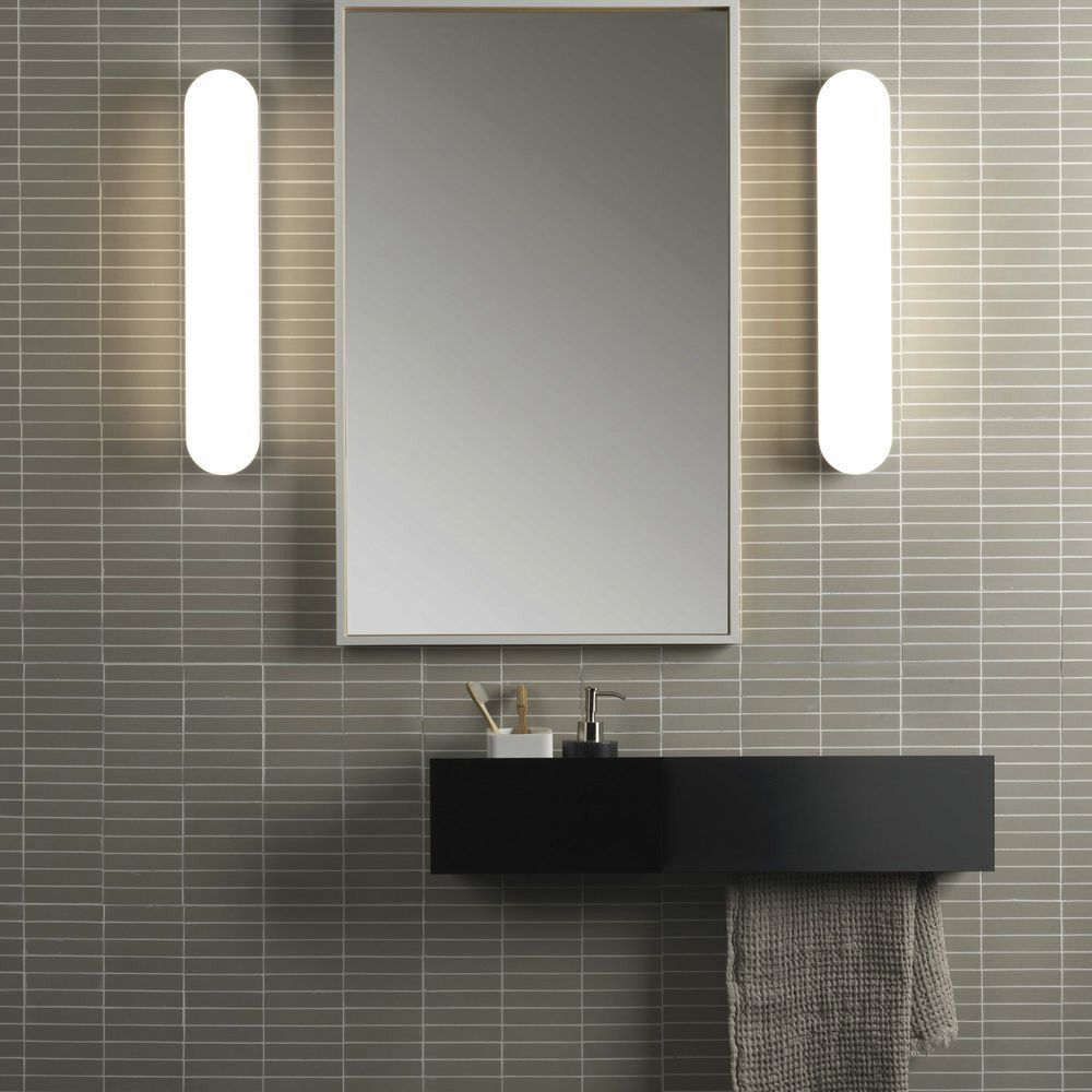 LED-Glasleuchte Altea 15,6W 3000K 650lm chr IP44 360x90x59mm