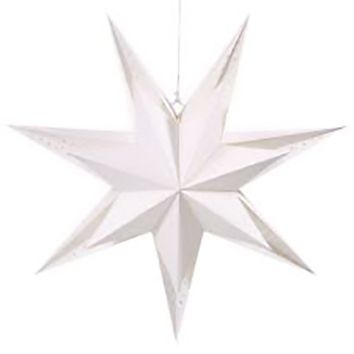 Deko-Licht Stern Ø40mm ws IP20 25W AGL